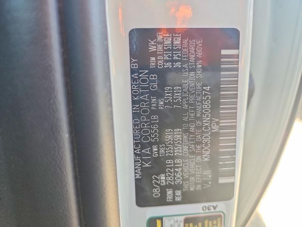 2022 KIA EV6 Light, Wind, GT-Line