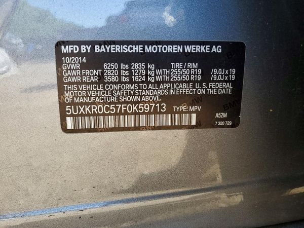2015 BMW X5