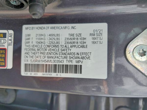2021 HONDA CR-V EX