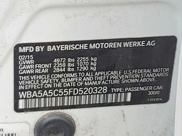 2015 BMW 528