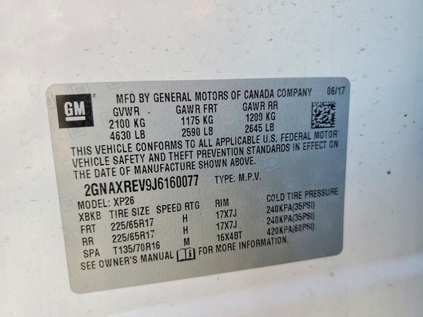2018 CHEVROLET EQUINOX