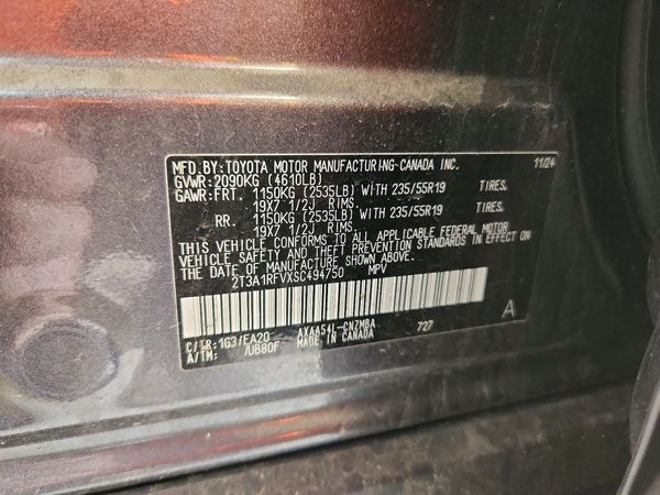 2025 TOYOTA RAV4