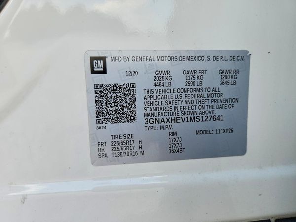 2021 CHEVROLET EQUINOX LS