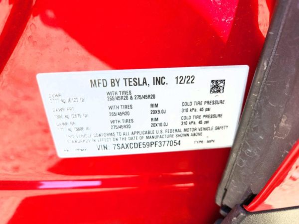 2023 TESLA MODEL X
