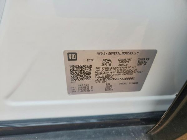 2023 CHEVROLET TRAVERSE Premier — VINS