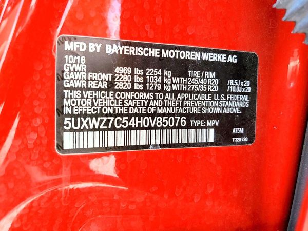 2017 BMW X3 sDrive28i