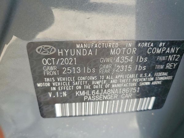 2022 HYUNDAI SONATA SEL