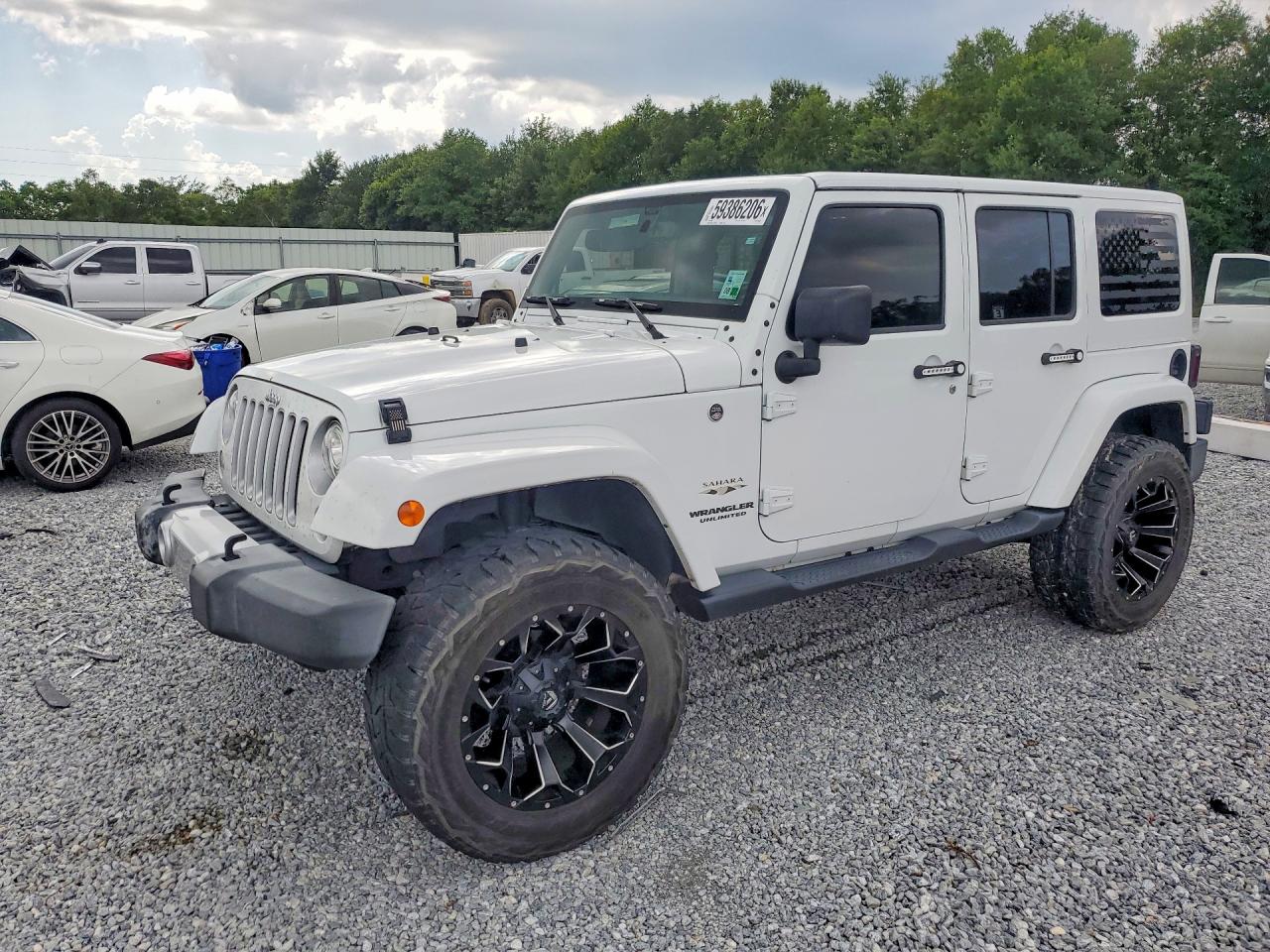 2017 JEEP WRANGLER UNLIMITED SAHARA 4X4