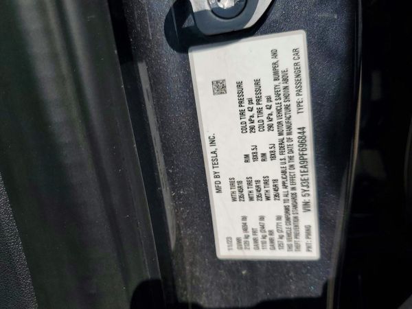 2023 TESLA MODEL 3