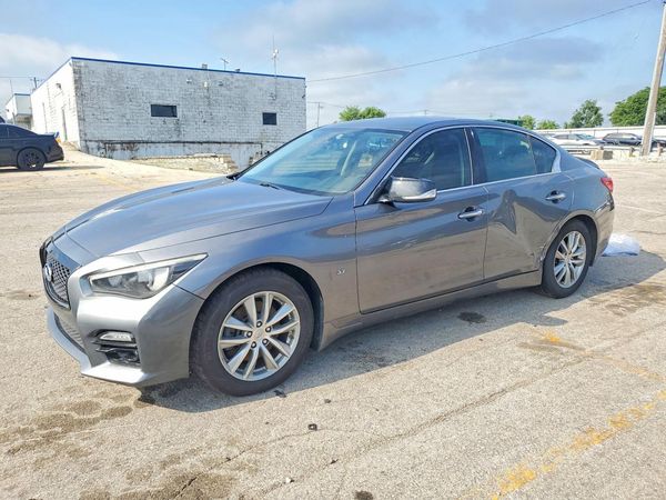 2015 INFINITI Q50 — Front 3/4