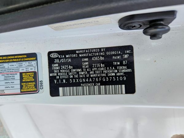 2015 KIA OPTIMA