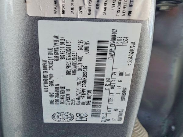 2021 FORD F150