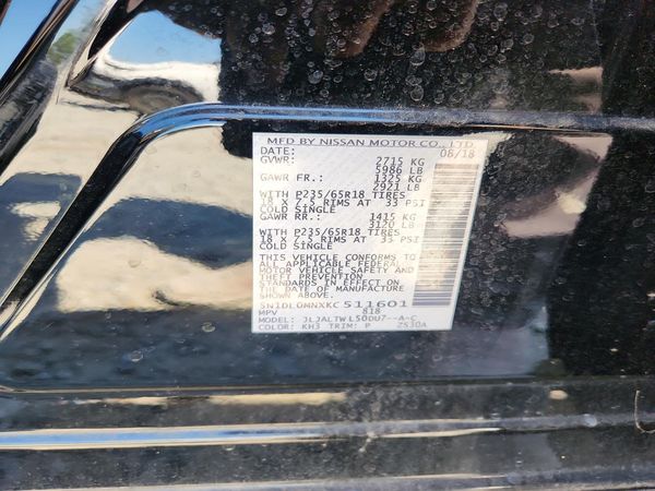 2019 INFINITI QX60