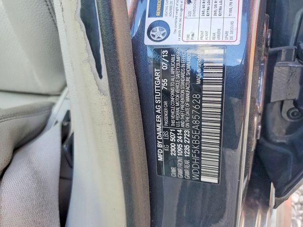 2014 MERCEDES-BENZ E E350 — VINS