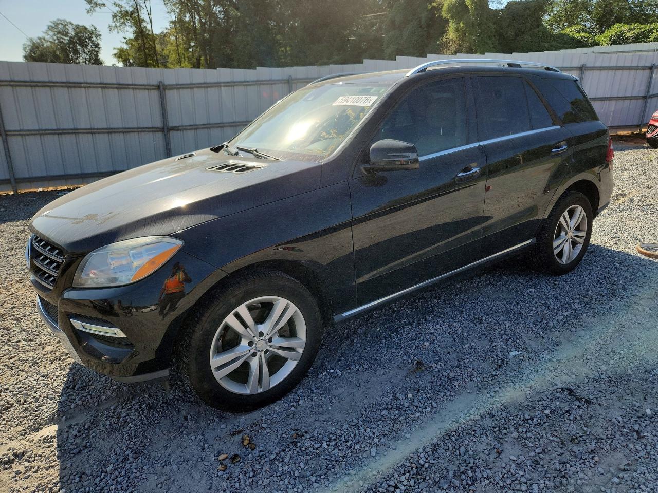 2013 MERCEDES-BENZ ML ML350 4-MATIC — Front 3/4