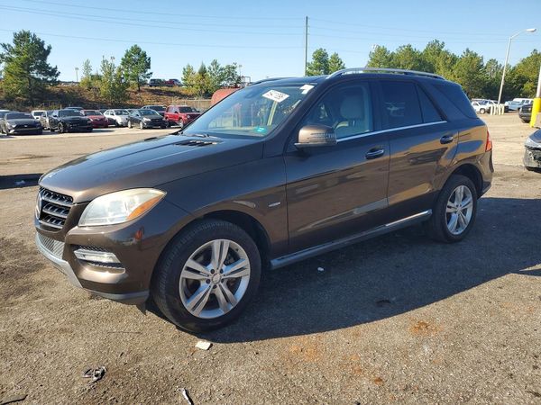 2012 MERCEDES-BENZ ML — DSFA — Front 3/4