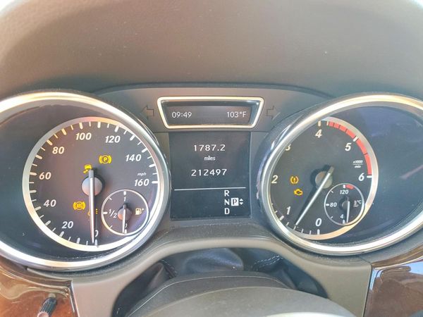 2012 MERCEDES-BENZ ML ML350 BLUETEC 4-MATIC — ODOM