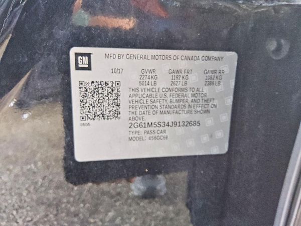 2018 CADILLAC XTS — VINS