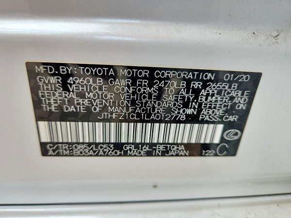 2020 LEXUS GS 350 Premium