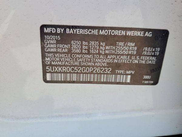 2016 BMW X5 xDrive35i