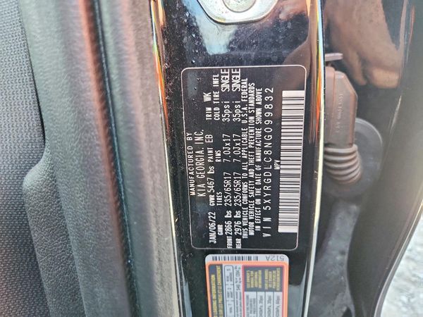2022 KIA SORENTO