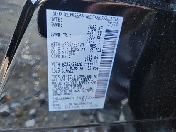 2014 INFINITI QX60