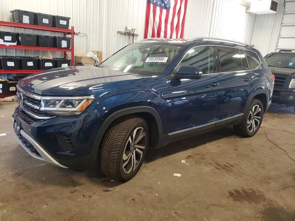 2021 VOLKSWAGEN ATLAS 4Motion SEL Premium — Front 3/4