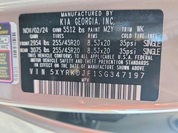 2025 KIA SORENTO
