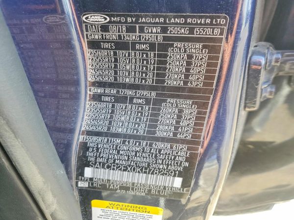 2019 LAND ROVER DISCOVERY SPORT HSE/Landmark Edition
