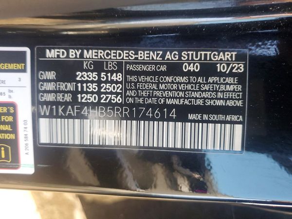 2024 MERCEDES-BENZ C