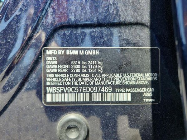 2014 BMW M5