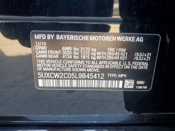 2020 BMW X7 xDrive40i