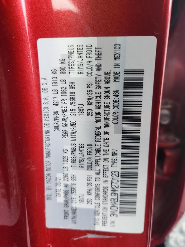 2021 MAZDA CX-30 Select Package