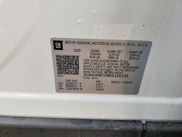 2021 CHEVROLET EQUINOX LS