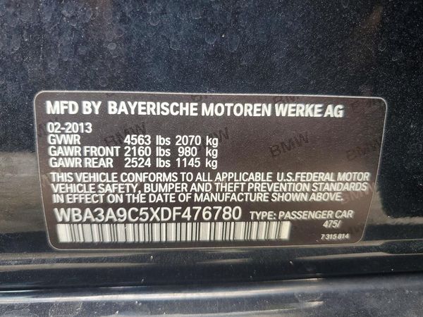 2013 BMW 335