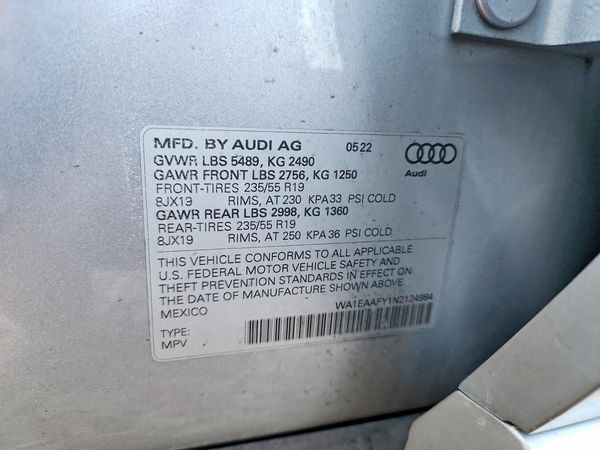 2022 AUDI Q5