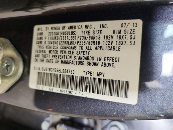 2014 ACURA RDX