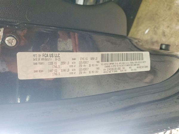 2016 DODGE GRAND CARAVAN SE