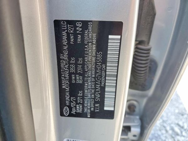 2021 HYUNDAI ELANTRA SEL