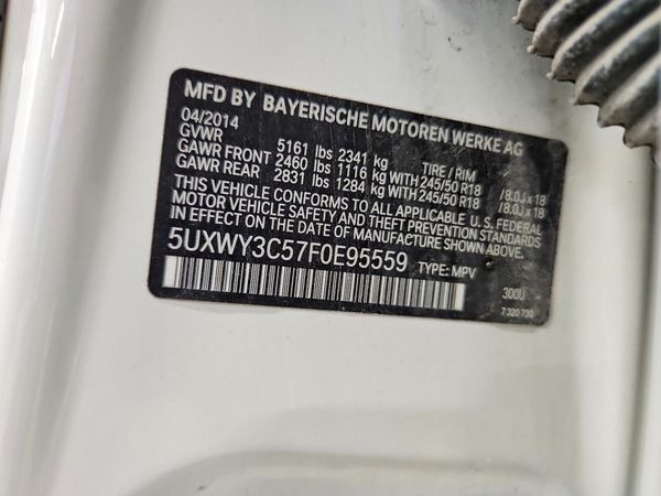 2015 BMW X3 xDrive28d