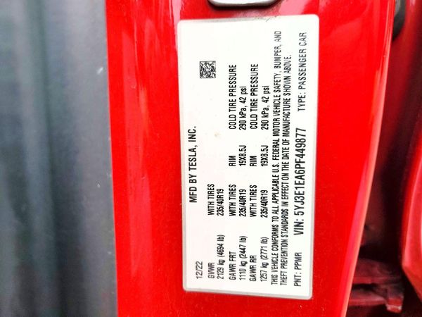 2023 TESLA MODEL 3