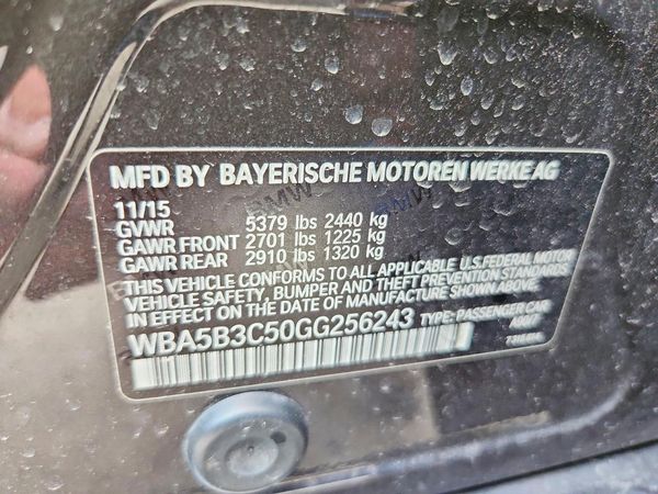 2016 BMW 535 xDrive