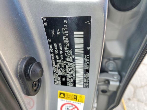 2016 TOYOTA HIGHLANDER Base/Hybrid