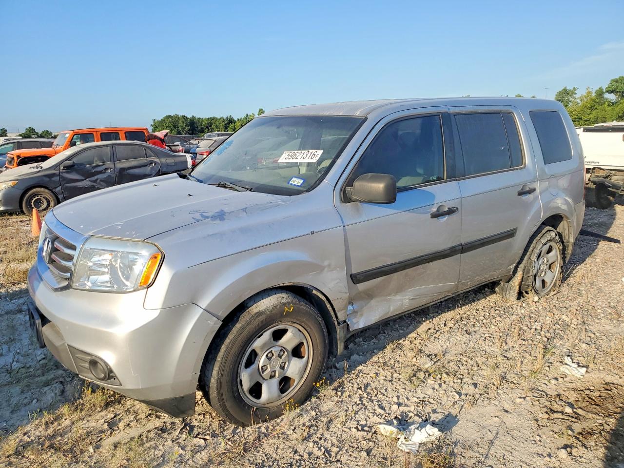2012 HONDA PILOT LX