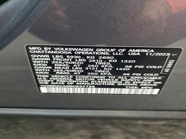 2024 VOLKSWAGEN ATLAS 4Motion SEL