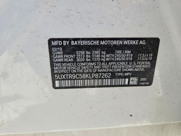 2019 BMW X3 xDrive30i