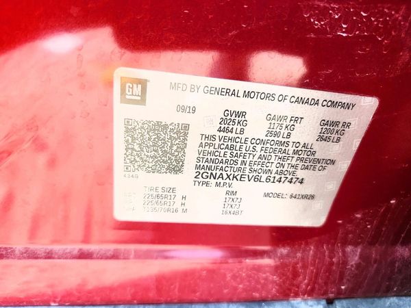2020 CHEVROLET EQUINOX LT (1LT)