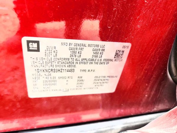 2017 CADILLAC XT5 Premium Luxury