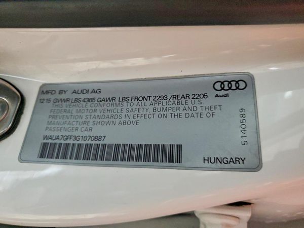 2016 AUDI A3