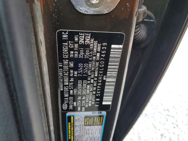 2020 KIA TELLURIDE S